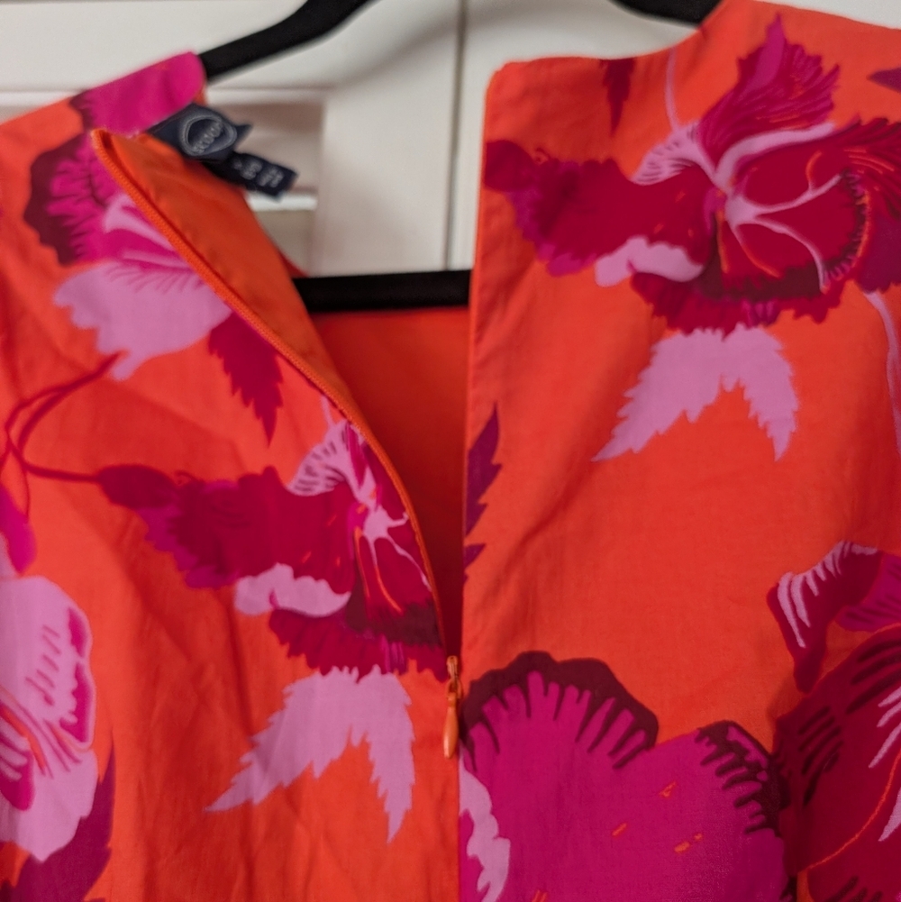 Scoop Tropical Floral Dress - Picture 8 of 9